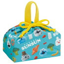 パペットスンスン　お弁当袋 子供 ランチ巾着