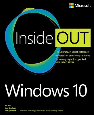 楽天ブックス: Windows 10 Inside Out - Ed Bott - 9780735697966 : 洋書
