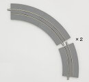 TOMIX ワイドトラムミニカーブレールC140-WT (F) (30°60°各2本セット) 【1796】 (鉄道模型 ジオラマ)