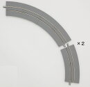 TOMIX ワイドトラムミニカーブレールC177-WT (F) (30°60°各2本セット) 【1797】 (鉄道模型 ジオラマ)