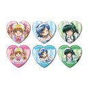 アニメ「ぴちぴちピッチ」描き下ろし メイドver. トレーディングハート型缶バッジ(BOX＝6入)