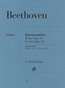 �y�A���y���z�x�[�g�[���F��, Ludwig van: �o�C�I�����܂��̓N�����l�b�g�A�`�F���ƃs�A�m�̂��߂̎O�d�t�� �σ����� Op.11�u�X�̉́v�A�σz���� Op.38/���T��/Raphael & Klugmann�� [ �x�[�g�[���F��, 