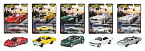 【楽天ブックス限定特典】【セット商品】ホットウィール(Hot Wheels) ブールバード 5種（エンツォ・フェラーリ + '66 スーパーノヴァ + アストンマーティン DBS + 1989メルセデス・ベンツ 560SEC AMG + '71 エルカミーノ）(ダイカットステッカー1枚)