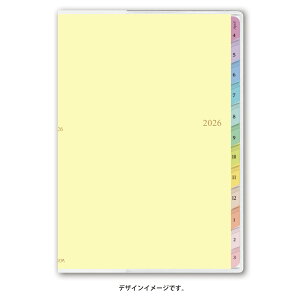 �\�� 2026�N4���n�܂� �蒠 PAGEM by NOLTY �y�C�W�F���E�B�[�N���[B6-i�������j�i�C�G���[�j9990