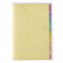 能率 2026年4月始まり 手帳 PAGEM by NOLTY ペイジェムウィークリーB6-iメモ月曜（イエロー）9990