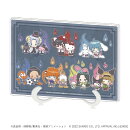 【グッズ】アクリルアートボード(A5サイズ)「地獄先生ぬ〜べ〜×サンリオキャラクターズ」01/並列デザイン(ミニキャ…