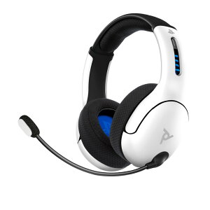 PDP Gaming LVL50 Wireless Headset: White - PS5