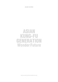ASIAN　KUNG-FU　GENERATION　Wonder　Future