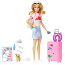バービー(Barbie) ドール＆ファッション ピンクのりょこうセット きせかえ人形・ハウス ままごと・ごっこ遊び バー…