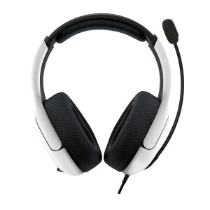 PDP Gaming LVL50 Wired Headset: White - PS5