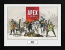 Apex Legends　フレーム入りアートポスター レジェンズ