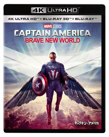 キャプテン・アメリカ：ブレイブ・ニュー・ワールド 4K UHD+3D +ブルーレイ セット【4K ULTRA HD】 [ アンソニー・マッキー ]