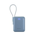 VIONTA Q Blue ケーブル内蔵型ウルトラコンパクトモバイルバッテリー10000mAh