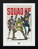 Apex Legends　フレーム入りアートポスター バンガロール/オクタン/パスファインダー
