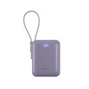 VIONTA Q purple ケーブル内蔵型ウルトラコンパクトモバイルバッテリー10000mAh