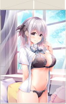 【再販】クロノミツキ先生描き下ろし ダキカノ 小日向 ゆいな A1タペストリー