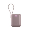 VIONTA Q Pink ケーブル内蔵型ウルトラコンパクトモバイルバッテリー10000mAh