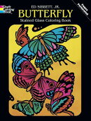 BUTTERFLY STAINED GLASS COLORING BOOK