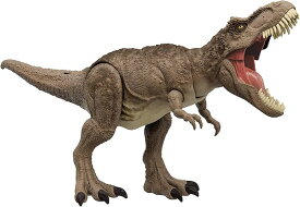 マテル ジュラシックワールド(JURASSIC WORLD)　スーパーバトルアタック T-レックス【 恐竜 おもちゃ 】【全長:約54.6cm】 【4才~】 HXF53