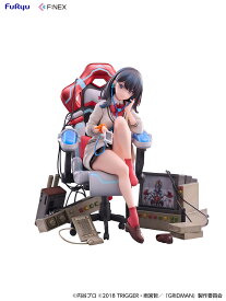 『SSSS.GRIDMAN』 宝多六花 ゲーミングチェアver. 1/7スケールフィギュア 【AMU-FNX1218】 (塗装済み完成品フィギュア)