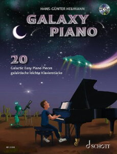 yAyzzC}, Hans-Gunter: Galaxy Piano: 20 Galactic Easy Piano Pieces: CDt [ zC}, Hans-Gunter ]