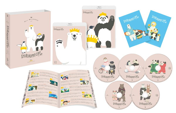 楽天ブックス: TVアニメしろくまカフェ10周年記念全話見Blu-ray BOX  