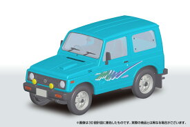 楽プラ スナップキット 1/32 スズキ JA11 ジムニー(トリトンブルーメタリック) 【18-TB】 (プラモデル)