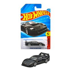 ホットウィール(Hot Wheels)　ベーシックカー フェラーリ F40 コンペティツィオーネ 乗り物おもちゃ ミニカー 3歳か…