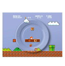スーパーマリオ ホーム＆パーティ ペーパープレートセット (8-bit ステージ)