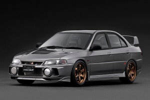 ignition model Mitsubishi LANCER EVOLUTION IV (CN9A) Gun Metallic (1/18 Scale) �yIG3851�z (�~�j�J�[)