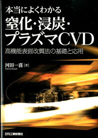 本当によくわかる窒化・浸炭・プラズマCVD 高機能表面改質法の基礎と応用 [ 河田一喜 ]