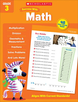 楽天ブックス: Scholastic Success with Math Grade 3 Workbook - Scholastic ...