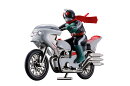 ポピニカ 『仮面ライダー』 サイクロン号(仮面ライダー2号) (塗装済み可動フィギュア)