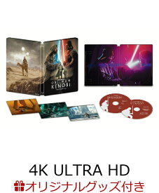 【楽天ブックス限定グッズ】オビ＝ワン・ケノービ 4K UHD コレクターズ・エディション スチールブック(数量限定)【4K ULTRA HD】(オリジナル・キャラファイングラフ(A5サイズ))