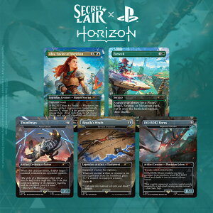 �}�W�b�N�F�U�E�M���U�����O Secret Lair x PlayStation Superdrop Secret Lair x Horizon: Into the Forbidden West�y�N���W�b�g�J�[�h���ό���z