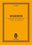 【輸入楽譜】ヒンデミット, Paul: ウェーバーの主題による交響的変容/Schader編: スタディ・スコア