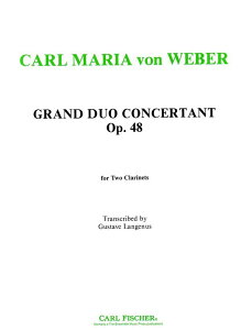 yAyzEF[o[, Carl Maria von: tIdt Op.48 (2{̃Nlbg) [ EF[o[, Carl Maria von ]