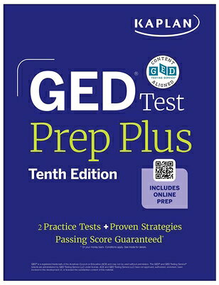 楽天ブックス: GED Test Prep Plus, Tenth Edition (2026): Includes a Diagnostic ...