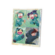 【グッズ】忍たま乱太郎 一年生集合＆土井先生 grunge CANVAS キャンバスボード