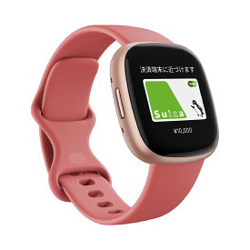 Fitbit Versa 4、Pink Sand/Copper Rose、FRCJK