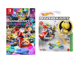 【セット商品】マリオカート8 デラックス + ホットウィール（Hot Wheels） マリオカート ノコノコ/ サーキット・ス…