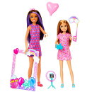 バービー(Barbie) バービーのいもうと スキッパーとステイシー たのしいさつえいセット 【バービー人形】【着せ替え…