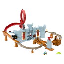 ホットウィール(Hot Wheels)　マリオカート クッパ城レーシング トラック （カメック スタンダードカート1台付） 乗り物おもちゃ ミニカー プレイセット 5歳から グレー JHD24