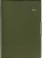 2026年　手帳　4月始まり　No.886　フェルテ(R) 5　　[モスグリーン]高橋書店　B6判　　ウィークリー （…