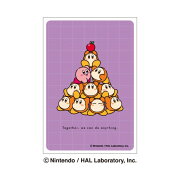 カービィ play with　ワドルディ ENS-10　ちからをあわせて　キャラクタースリーブミニ