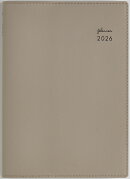 2026年　手帳　4月始まり　No.602　リラクレール 1　　[カフェモカ]高橋書店　B6判　　マンスリー