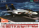 1/144 アメリカ海軍 F-14A トムキャット VF-84 ジョリーロジャース & VF-1 ウルフパック 2機セット 【PF-66】 (プラモデル)
