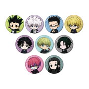 HUNTER×HUNTERトレーディング ちびキャラ スーツver. グリッター缶バッジ(BOX＝9入)