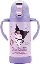 サンリオ クロミ マシュグミ　水筒 子供 ベビー ストロー 保冷 マグボトル 350ml