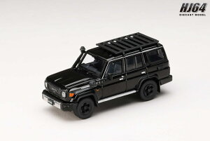 1/64 Toyota LANDCRUISER 70 (GDJ76W) 2023 �J�X�^���o�[�W���� �A�e�B�`���[�h�E�u���b�N�E�}�C�J (�~�j�J�[)